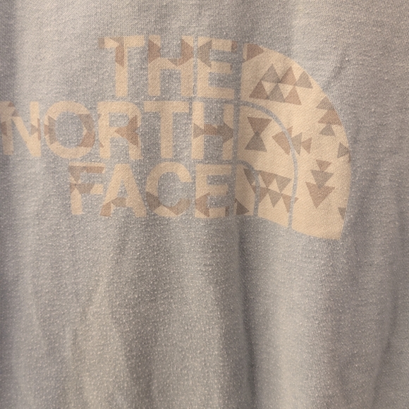 The North Face Woman's Light Blue Hoodie - Picture 3 of 3